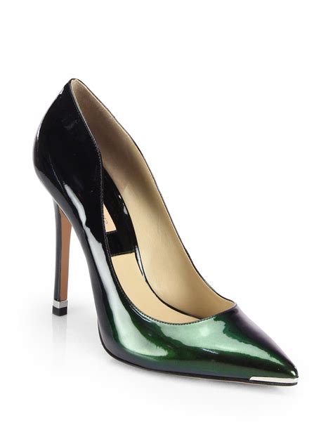 lisa patent leather pump michael kors|patent leather pumps.